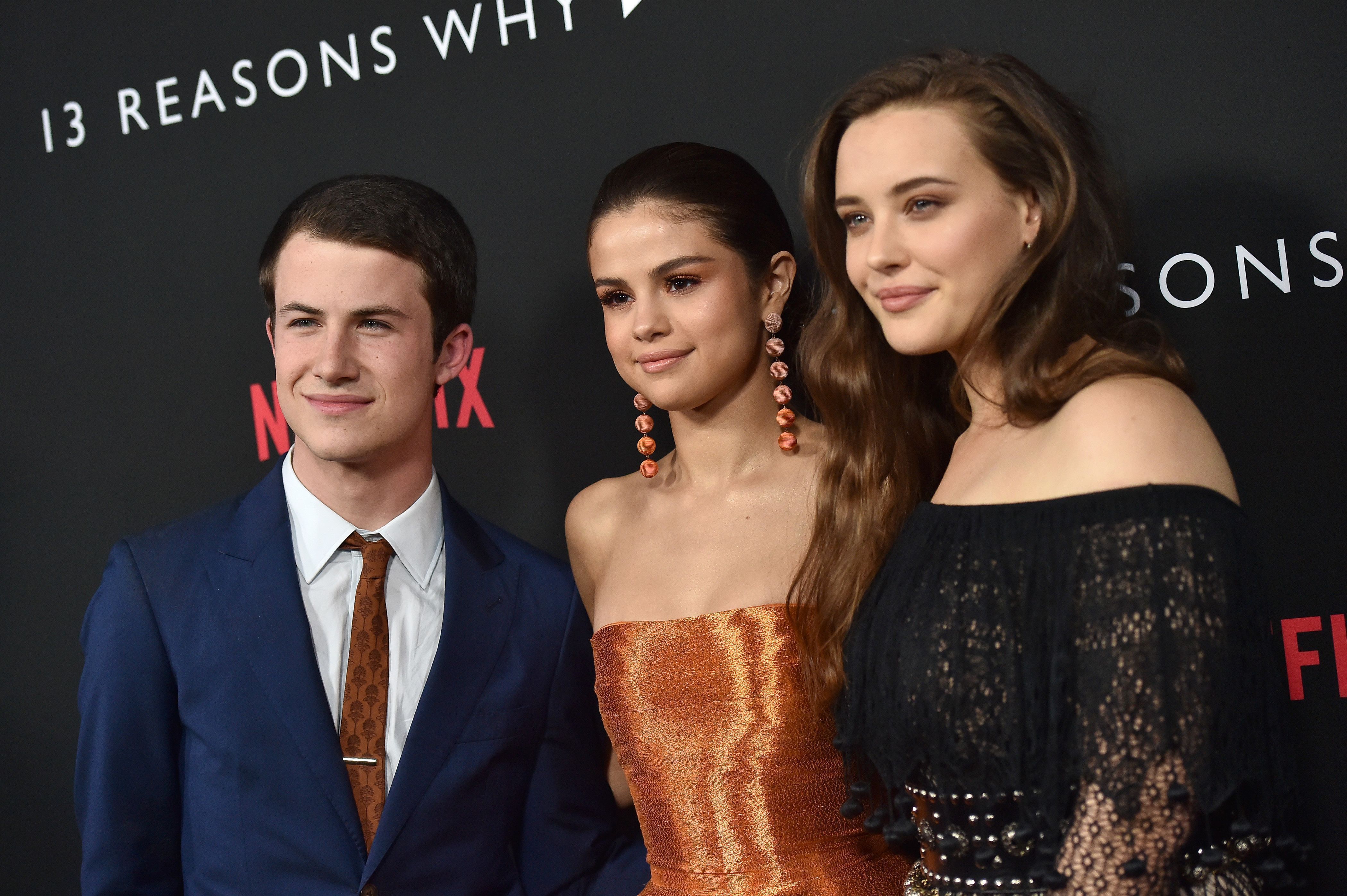 Dylan Minnitte, Selena Gomez dan Katherine Langford