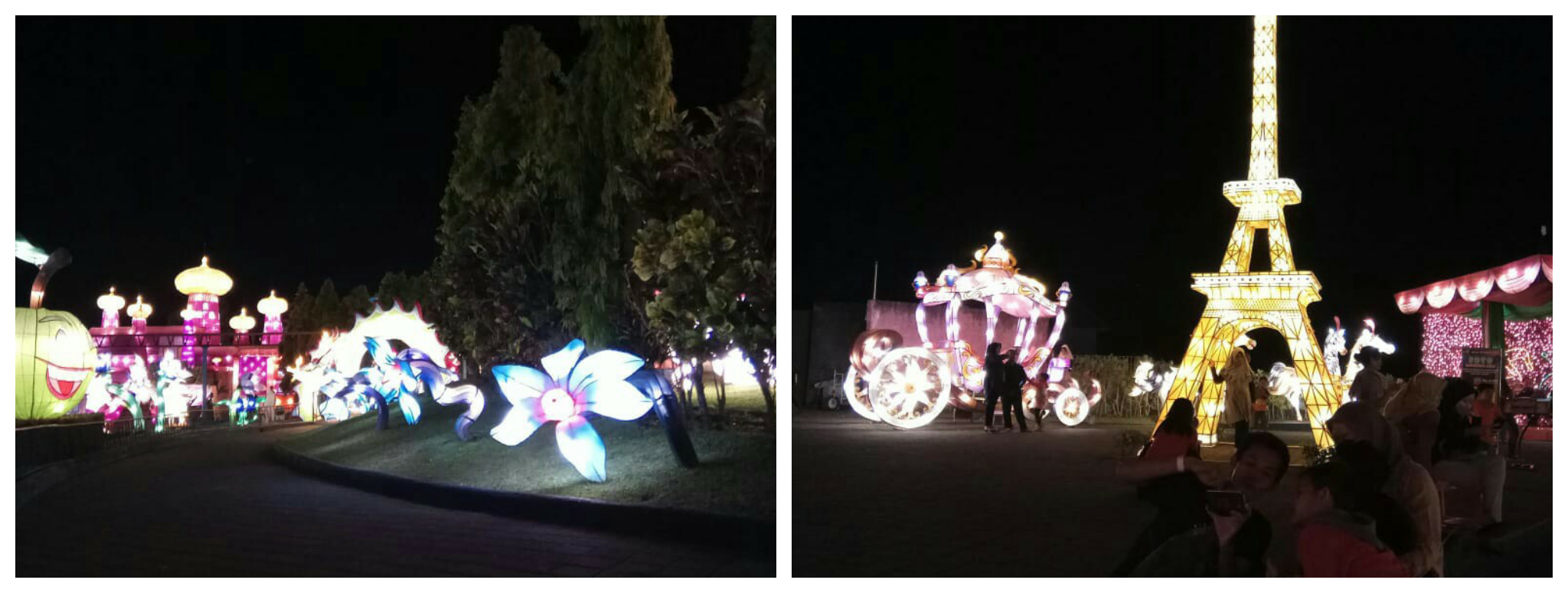 Taman Lampion di BNS